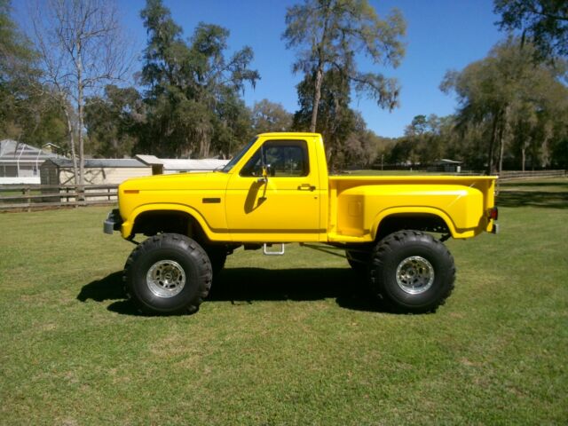 1984 Ford F-150 F-250 F-350 Lifted 4X4 Short Bed-Step Side-460 Big Block 1984 Ford F-350