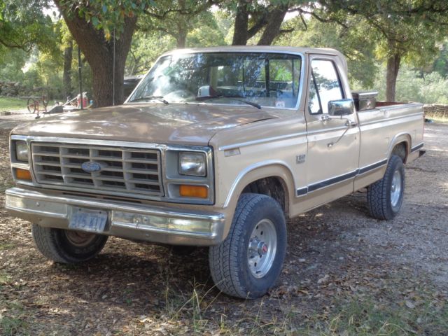 1984 Ford F-150 XLT 4x4 4 Wheel Drive 1984 Ford F-150