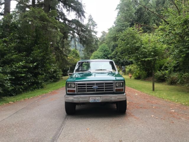 1984 Ford F-250 XLT DIESEL Lariat 6.9 4WD Ext Cab A/T Run's Great 1984 Ford F-250