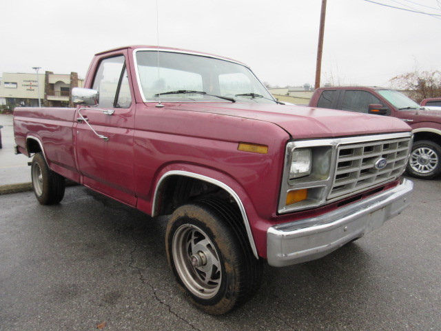 1984 FORD F150 4X4 4-SPD MANUAL 1984 Ford F-150