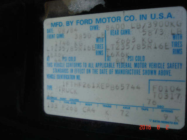 1984 Ford F-250 - photo 2