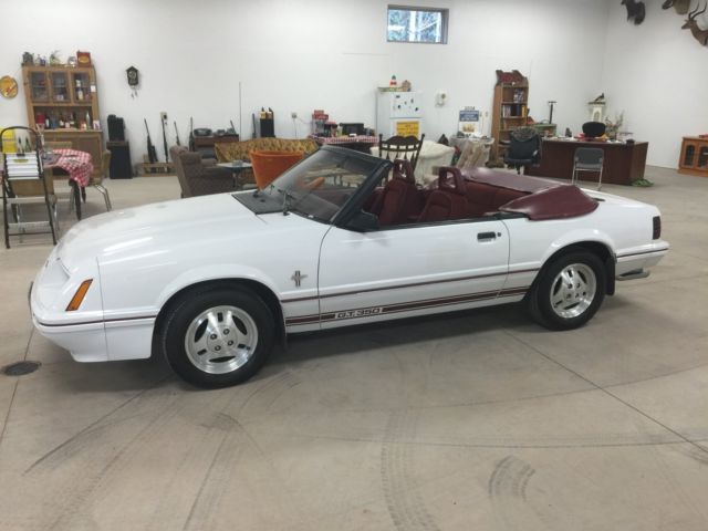 1984 Ford Mustang 20th Anniversary Convertible 1984 Ford Mustang