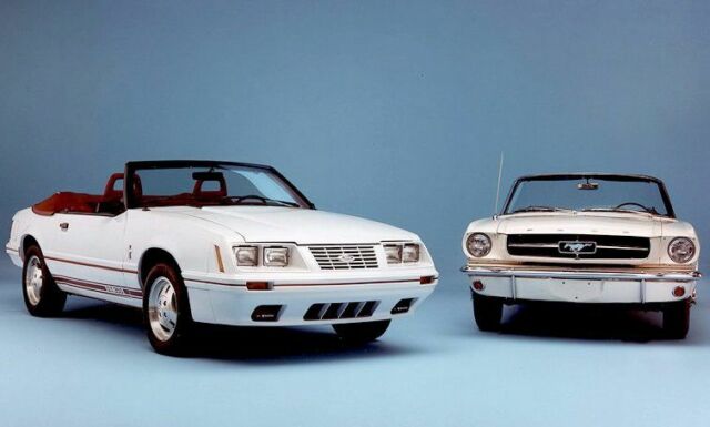 1984 Ford Mustang Convertible 20th. Anniversary Limited Edition (Rare 471 Miles) 1984 Ford Mustang Specific 20th. Anniversary Trim