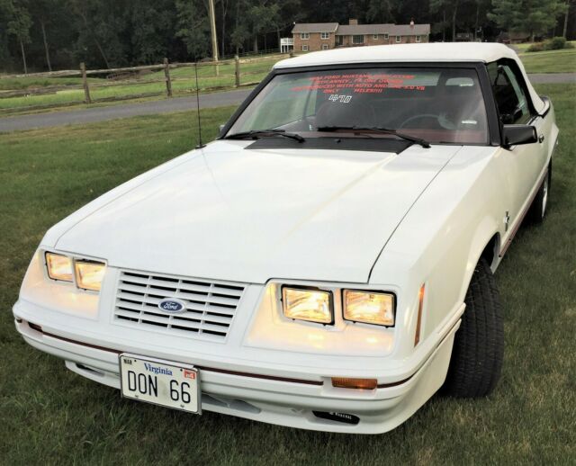 1984 Ford Mustang Specific 20th. Anniversary Trim - photo 4