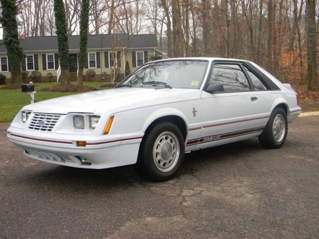 1984 Ford Mustang GT-350 20th Anniversary 5.0l Hatchback 5 Speed Sunroof 1984 Ford Mustang Hatchback