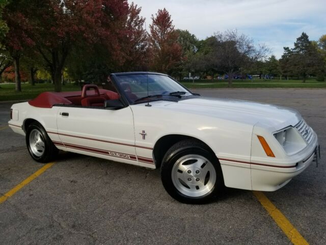 1984 Ford Mustang GT 350 20th Annivsry Convertible 5 Spd 31k ORIG MILES!!! #427 1984 Ford Mustang
