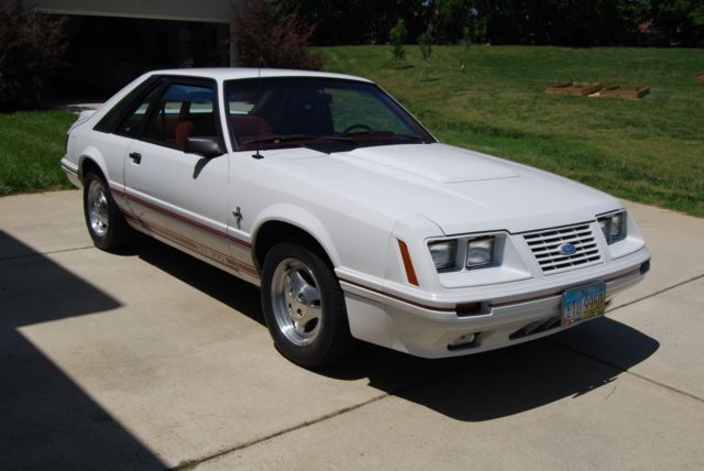 1984 Ford Mustang GT350 20th Anniversary 4cyl Turbo Hatchback 1984 Ford Mustang GT350