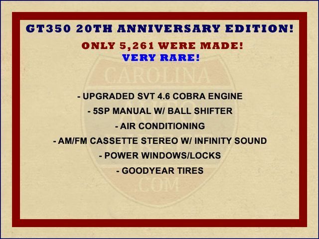 1984 Ford Mustang GT350 20th Anniversary Edition (RARE) - photo 2
