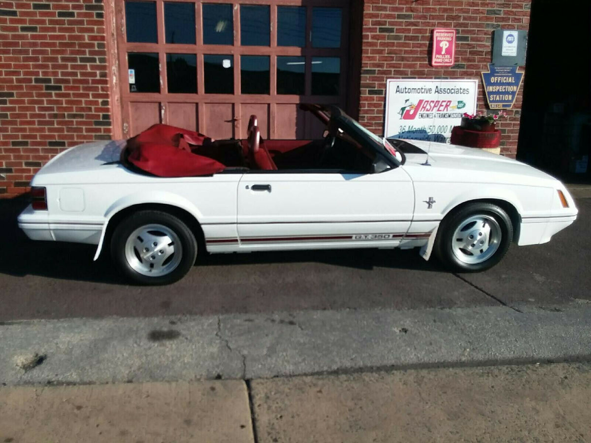 1984 Ford Mustang GT350 Anniversary Edition 1984 Ford Mustang