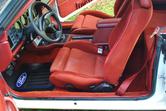 1984 Ford Mustang GT350 Convertible 5.0 HO 5-Speed! Very Rare! - photo 7