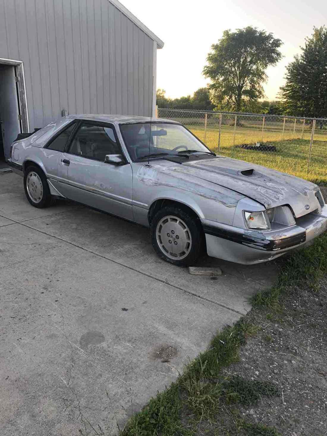 1984 Ford Mustang Hatchback Grey RWD Manual SVO Turbo 1984 Ford Mustang SVO Turbo