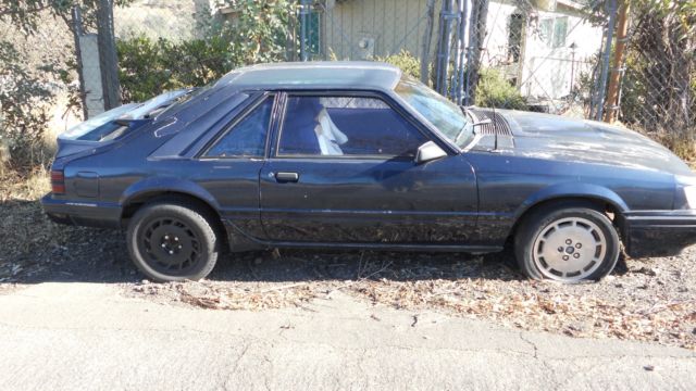 1984 Ford Mustang SVO (early 1983 build date) 1984 Ford Mustang SVO