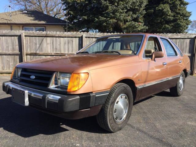 1984 Ford Tempo GL Lynx Mazda 2.0 DIESEL 5 speed 55 MPG Rare 1984 Ford Tempo
