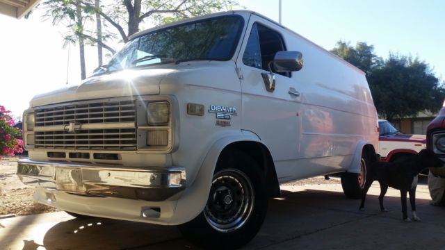 1984 G20 Chevy Van - Ateam project van Package w/ flares wing, and wheels 1984 Chevrolet G20 Van No Rust ever 1984 G20 CHEVY VAN