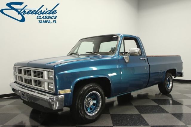 1984 GMC C1500 5356 Miles Teal Blue Metallic Pickup Truck 350 V8 4 Speed Automa 1984 GMC C1500 --
