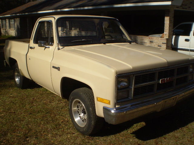 1984 GMC Sierra 1500 BIEGE VINYL RUBBER FLOOR MAT - photo 5