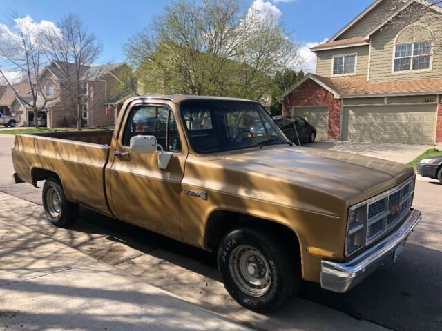 1984 GMC Sierra 1500 TRUCK ALL original runs GREAT from Colorado rust free 1984 GMC Sierra 1500
