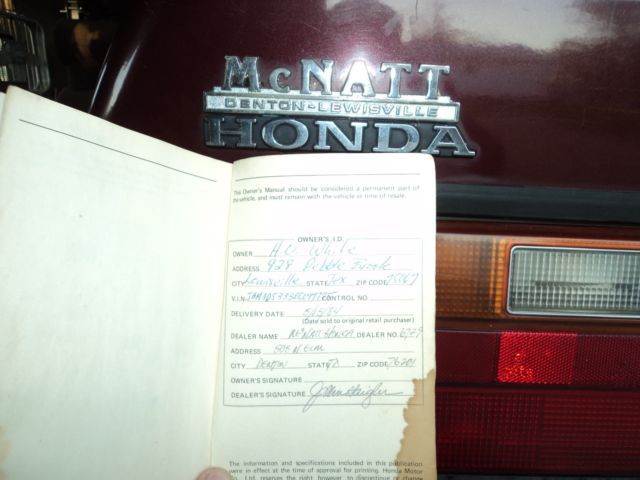1984 Honda Accord - photo 12