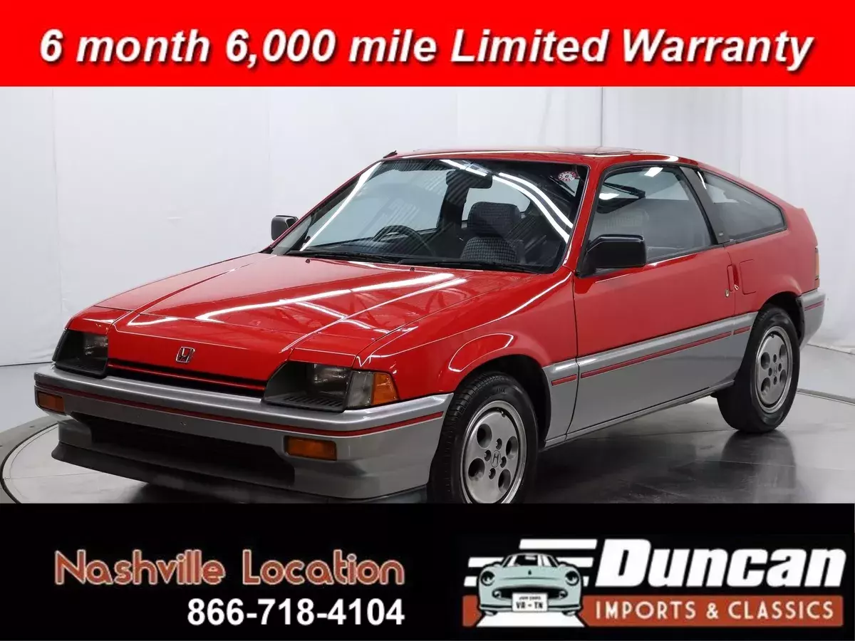 1984 Honda CR-X 1.5i 1984 Honda CRX 1.5i