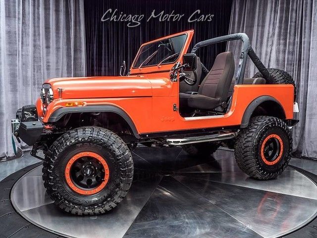 1984 Jeep CJ 4WD Orange 1984 Jeep CJ --