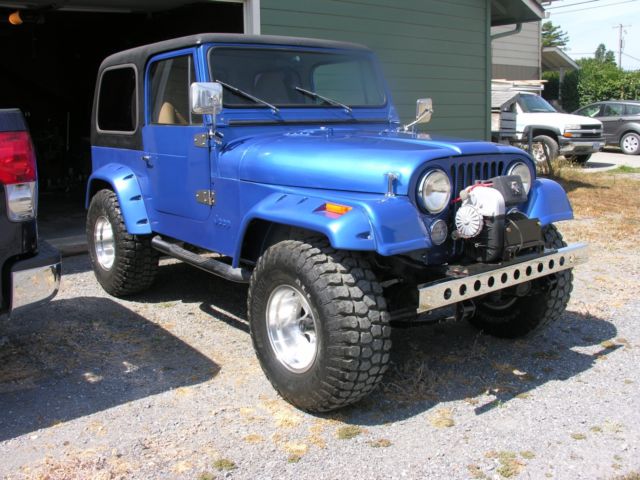 1984 JEEP CJ-7 CHEVY LS1 POWER 5.7 CORVETTE ALUMINUM BLOCK 345 HP and OVERDRIVE 1984 Jeep CJ