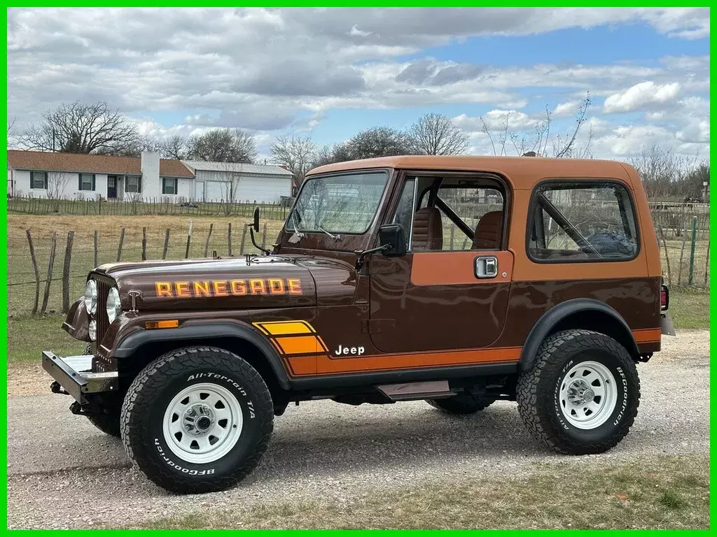 1984 Jeep CJ-7 Renegade, 5-Speed, 4.2L I6 1984 Jeep CJ Restored Survivor