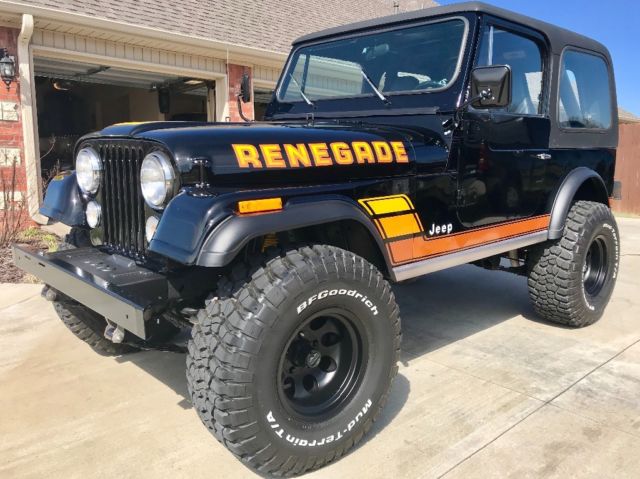 1984 Jeep CJ-7 Renegade, AMC 258, 4 spd, restored, lifted w/33’s 1984 Jeep CJ