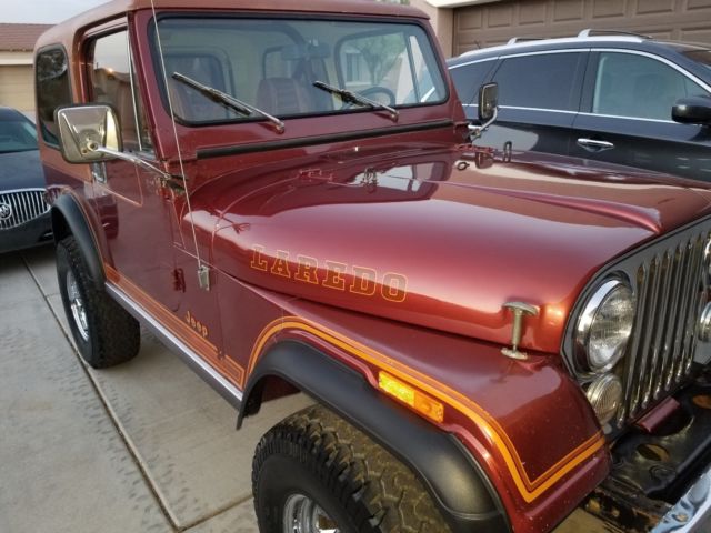 1984 Jeep CJ CJ7 Laredo - Special Order Color Combo 1984 Jeep CJ Laredo