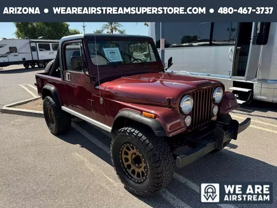1984 Jeep CJ SCRAMBLER, MAROON with 147,480 Miles available now! 1984 Jeep CJ