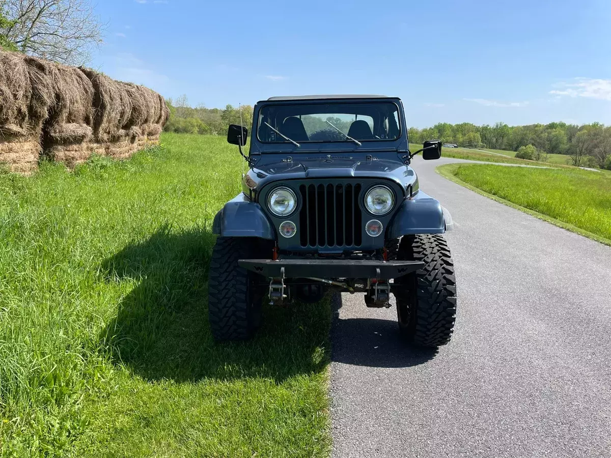 1984 Jeep CJ7 Blue Fuel Injection 5 Speed Overdrive ARB Air Lockers Beautiful 1984 Jeep CJ CJ7