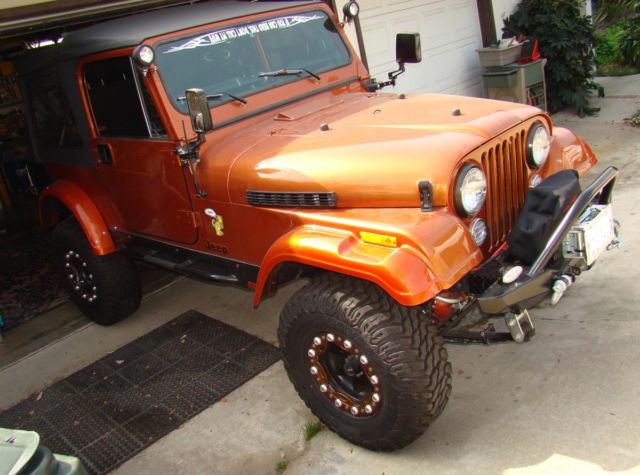 1984 Jeep CJ7 CUSTOM Sport Utility 4.0 Transplanted Motor - NEW EVERYTHING 1984 Jeep CJ CJ7