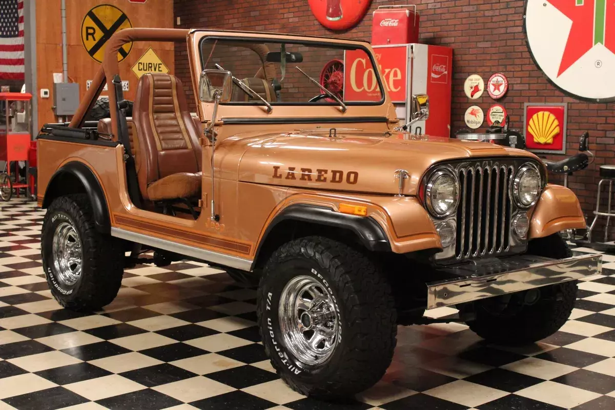 1984 Jeep CJ7 Laredo 3K Cinnamon Metallic from Calif. 1984 Jeep CJ CJ7 Laredo 3K Cinnamon Met. Calif.