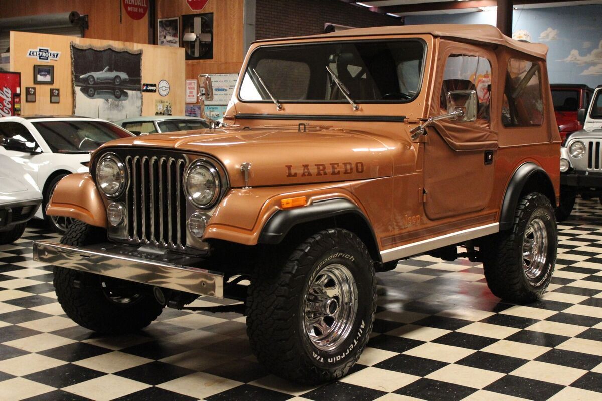 1984 Jeep CJ CJ7 Laredo 3K Cinnamon Met. Calif. - photo 10