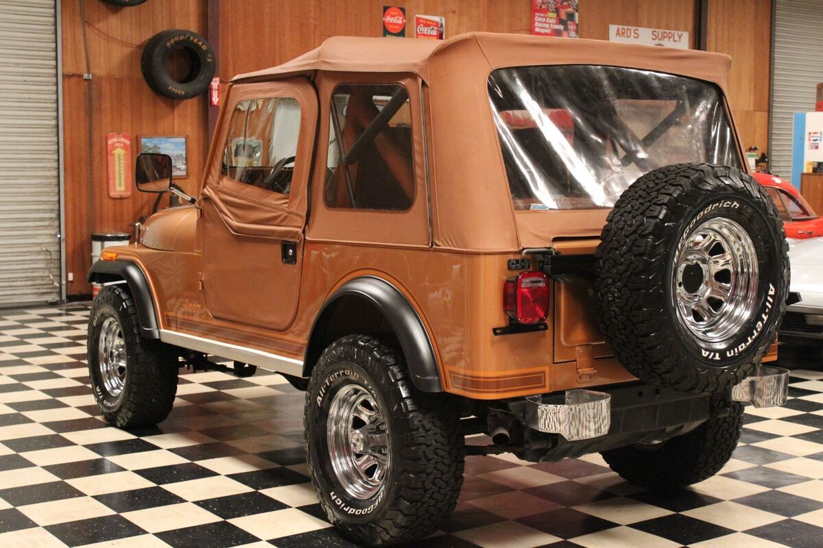 1984 Jeep CJ CJ7 Laredo 3K Cinnamon Met. Calif. - photo 11