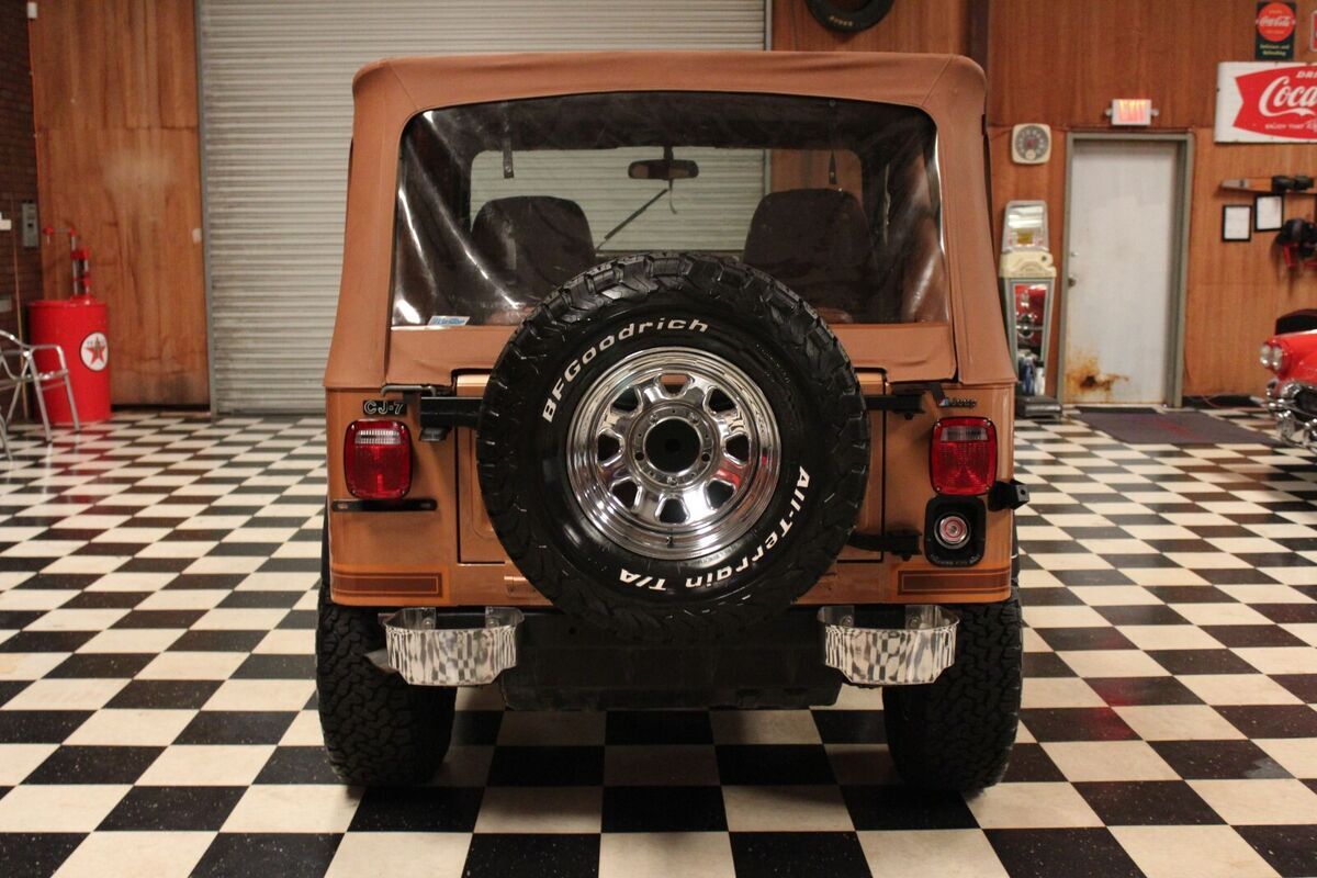 1984 Jeep CJ CJ7 Laredo 3K Cinnamon Met. Calif. - photo 12