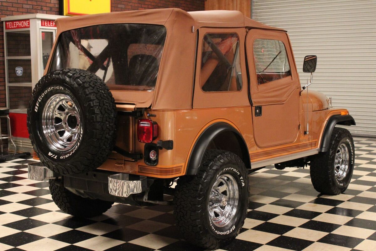1984 Jeep CJ CJ7 Laredo 3K Cinnamon Met. Calif. - photo 13