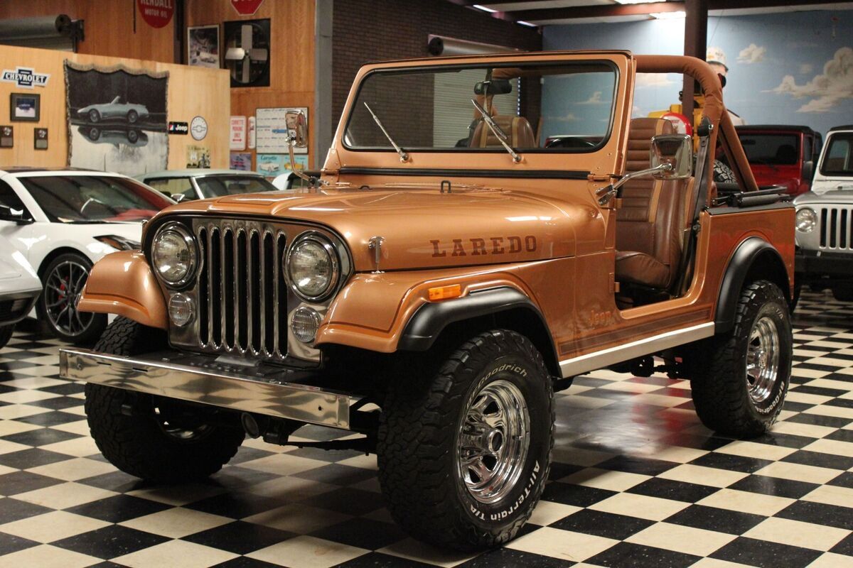 1984 Jeep CJ CJ7 Laredo 3K Cinnamon Met. Calif. - photo 3