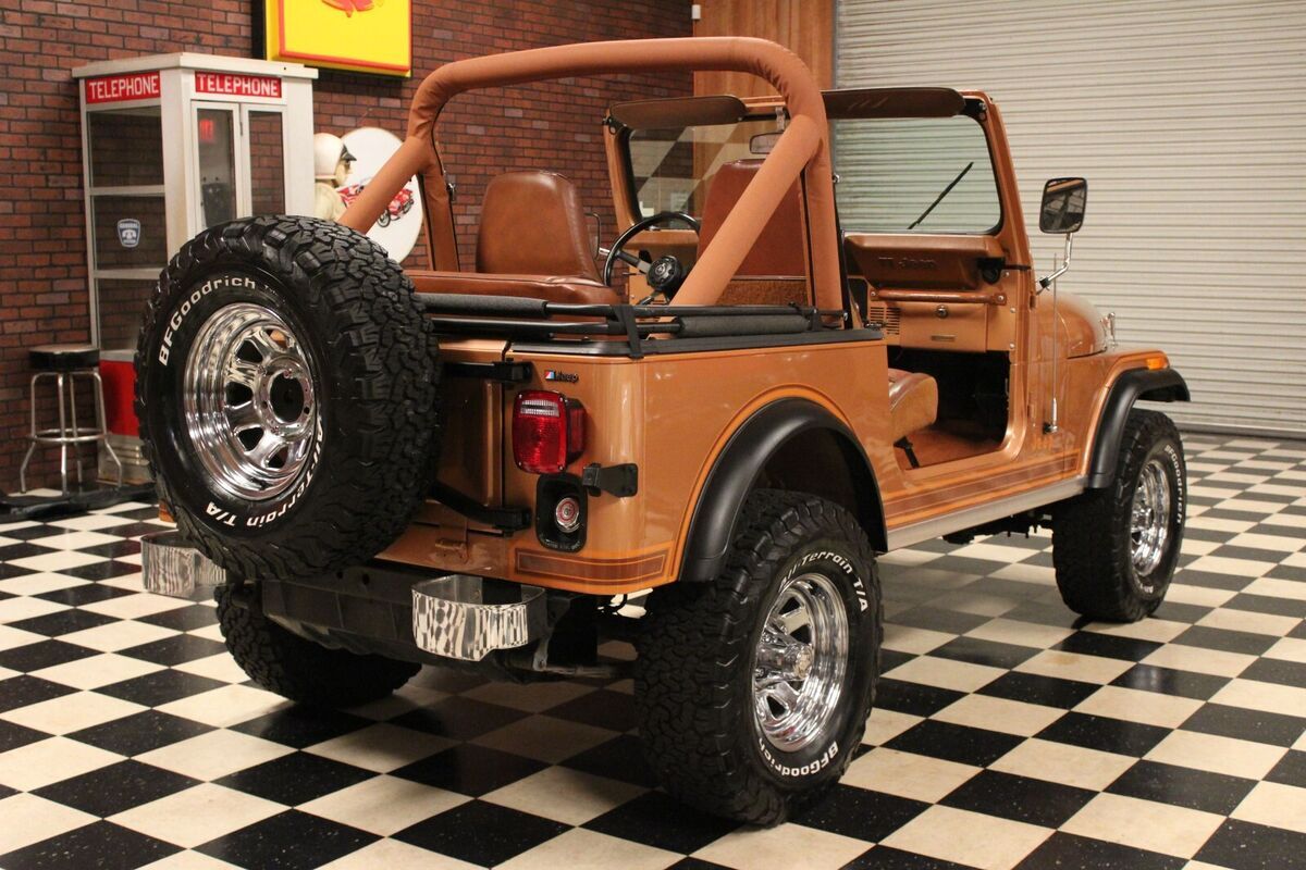 1984 Jeep CJ CJ7 Laredo 3K Cinnamon Met. Calif. - photo 6