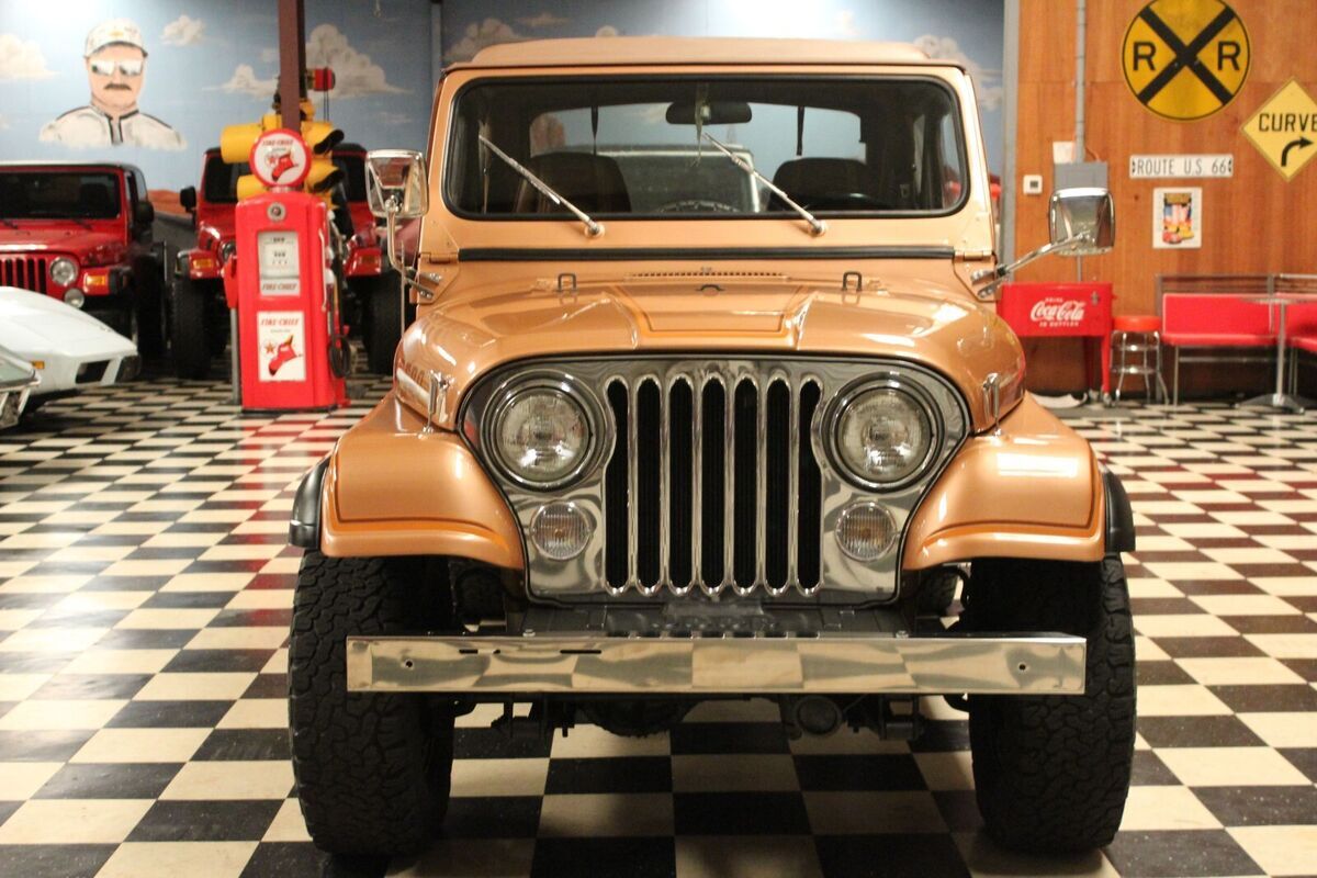 1984 Jeep CJ CJ7 Laredo 3K Cinnamon Met. Calif. - photo 9