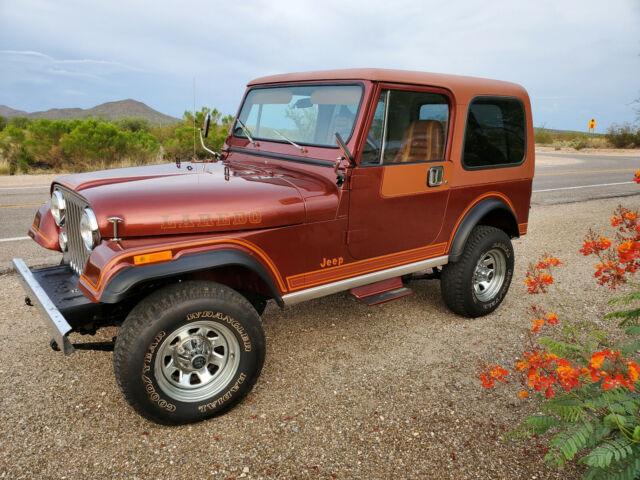 1984 Jeep CJ7 Laredo - Garnet Red Rust Free California Jeep 1984 Jeep CJ