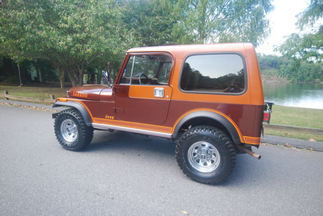 1984 Jeep CJ7 Laredo, Older Restoration, New Paint/Phoenix Graphics Decals 1984 Jeep CJ Laredo