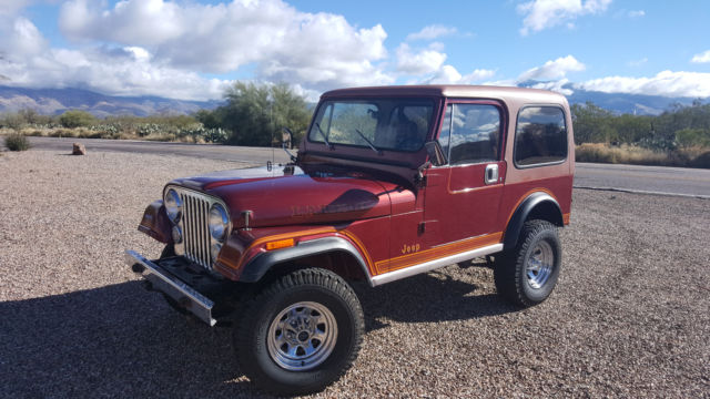 1984 Jeep CJ7 Laredo SURVIVOR CJ-7 1984 Jeep CJ Laredo