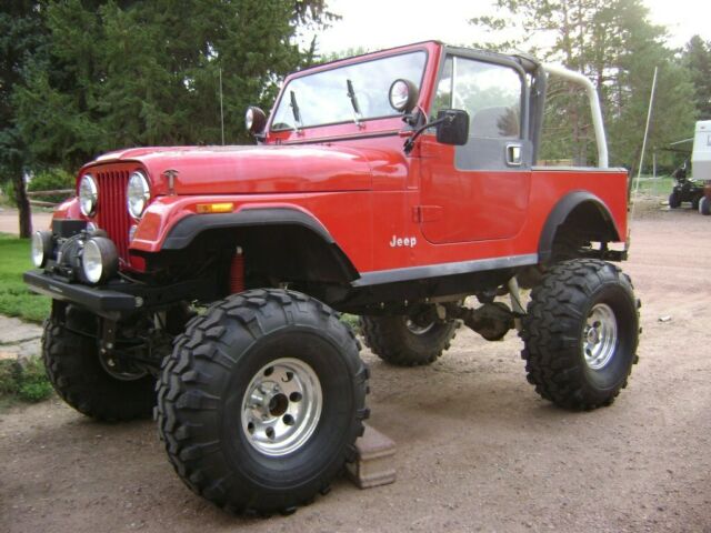1984 Jeep CJ7 Lifted on 38's 1984 Jeep CJ