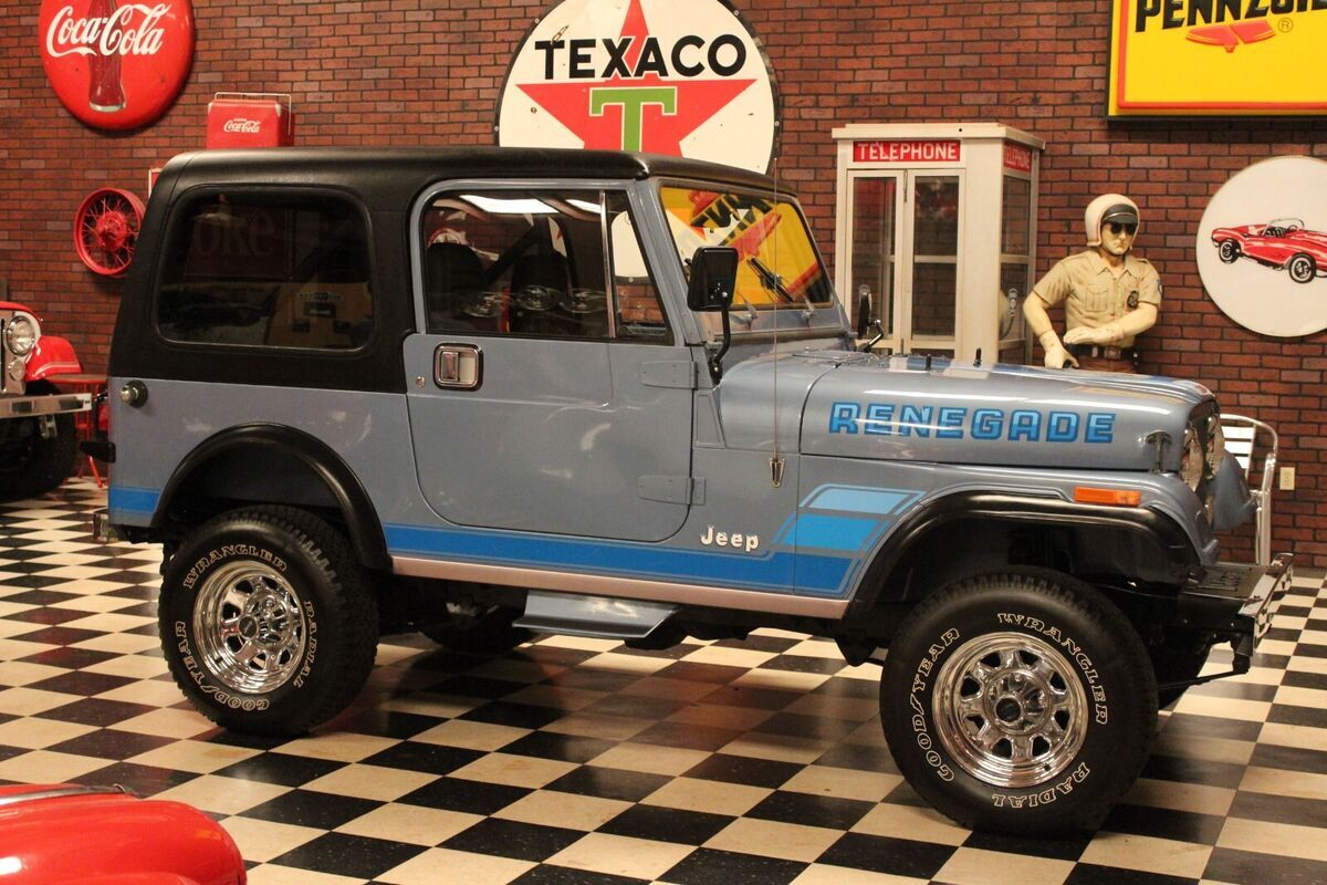 1984 Jeep CJ CJ7 Renegade 40k Miles Auto AC MPI Survivor - photo 7