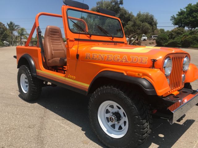 1984 JEEP CJ7 RENEGADE 4X4 * *FREE SHIPPING With Buy It Now 1984 Jeep CJ CJ7 RENEGADE