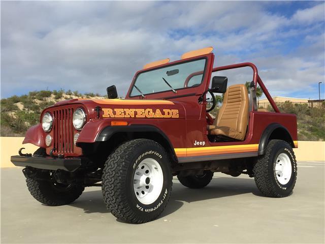 1984 JEEP CJ7 RENEGADE 4X4 JEEP *FREE SHIPPING With "BUY IT NOW" 1984 Jeep CJ RENEGADE