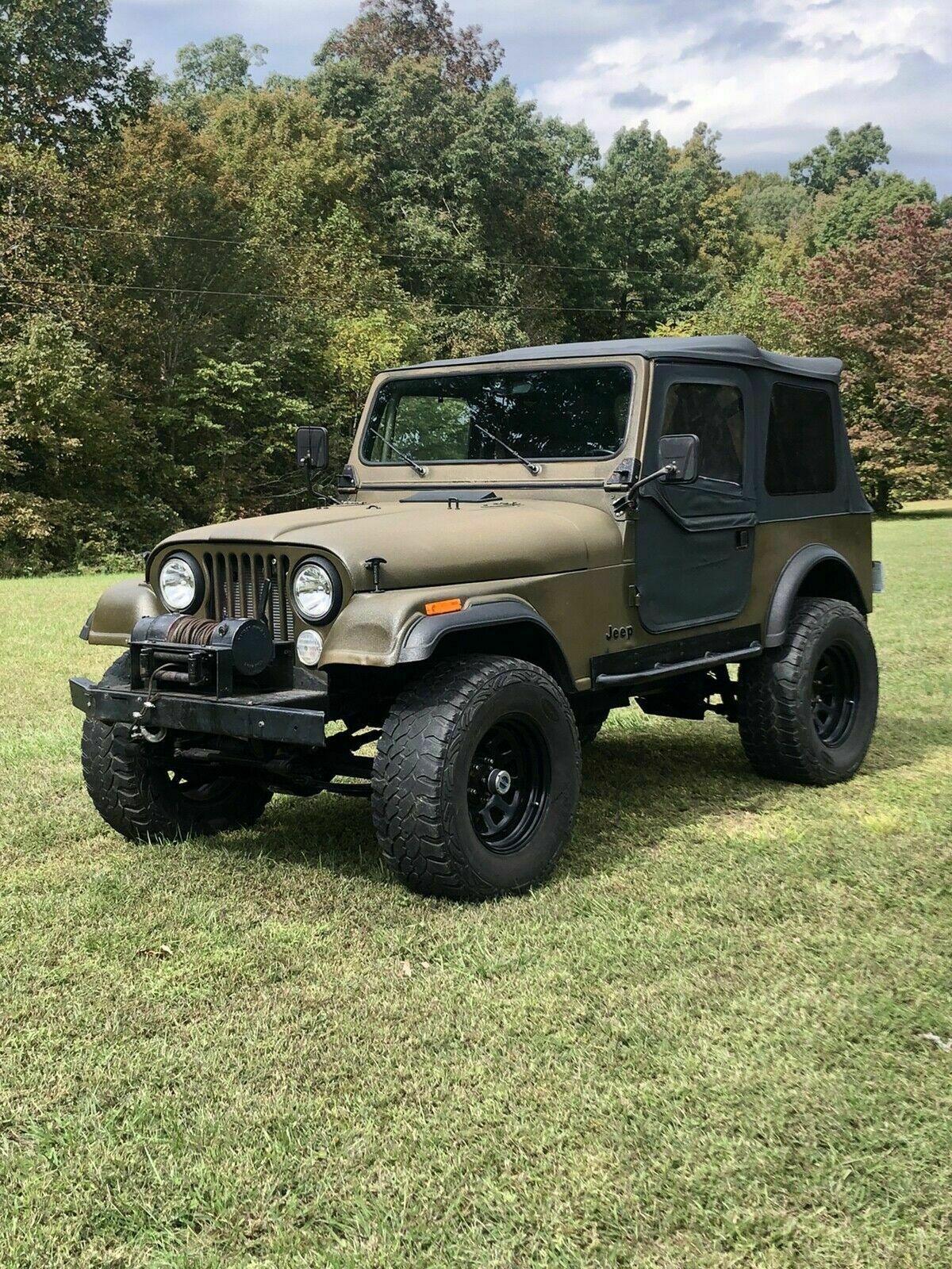 1984 Jeep CJ7 SUV Green 4WD Manual CJ7 1984 Jeep CJ7 CJ7