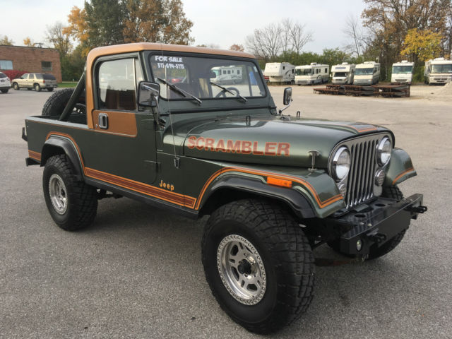 1984 Jeep CJ8 Laredo Scrambler - New Motor - Removable hard top original paint 1984 Jeep CJ