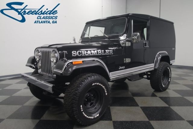 1984 Jeep CJ8 Postal Scrambler 184 Miles Black Jeep 4.2L Inline 6 Automatic 1984 Jeep CJ Postal Scrambler
