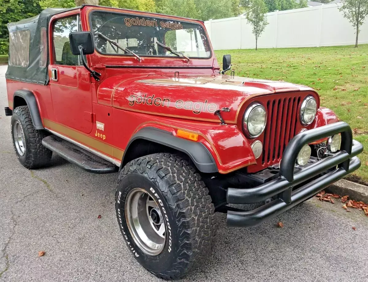 1984 JEEP CJ8 SCRAMBLER "GOLDEN EAGLE" 304 V8 MANUAL SUPER NICE!!! 1984 Jeep CJ